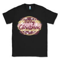 Black merry christmas pink Classic Tee - MaliasSmallBusiness