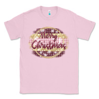 Bubblegum Pink merry christmas pink Classic Tee - MaliasSmallBusiness