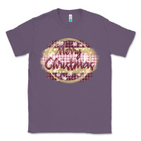 Lavender merry christmas pink Classic Tee - MaliasSmallBusiness