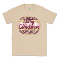 Mushroom merry christmas pink Classic Tee - MaliasSmallBusiness