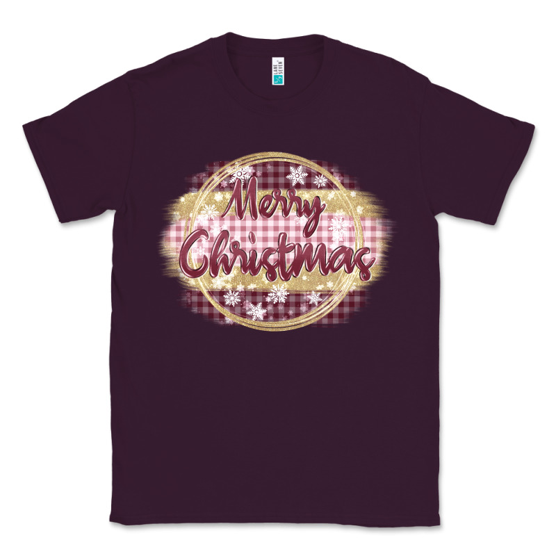 Merry Christmas Pink Classic Tee by MaliasSmallBusiness | Teevron