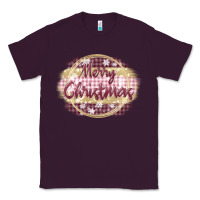 Plum merry christmas pink Classic Tee - MaliasSmallBusiness