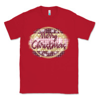 Red merry christmas pink Classic Tee - MaliasSmallBusiness