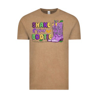 Vintage Coffee shake your bootie mardi gras Vintage Tee - MaliasSmallBusiness