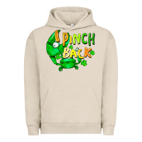 Pigment French Oak i pinch back with crab Urban Hoodie - FaDigitalArtStudio
