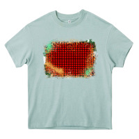 Arona Western Red Green Farm Life Brush Stroke Heavy Core Tee - Bettercallsaul