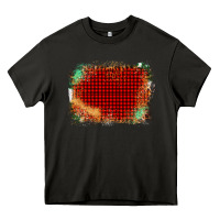 Asphalt Western Red Green Farm Life Brush Stroke Heavy Core Tee - Bettercallsaul