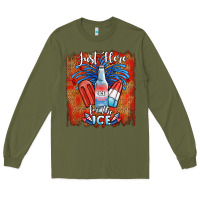 Army Green just here for the ice Long Sleeve Tee - JahusDesignShop