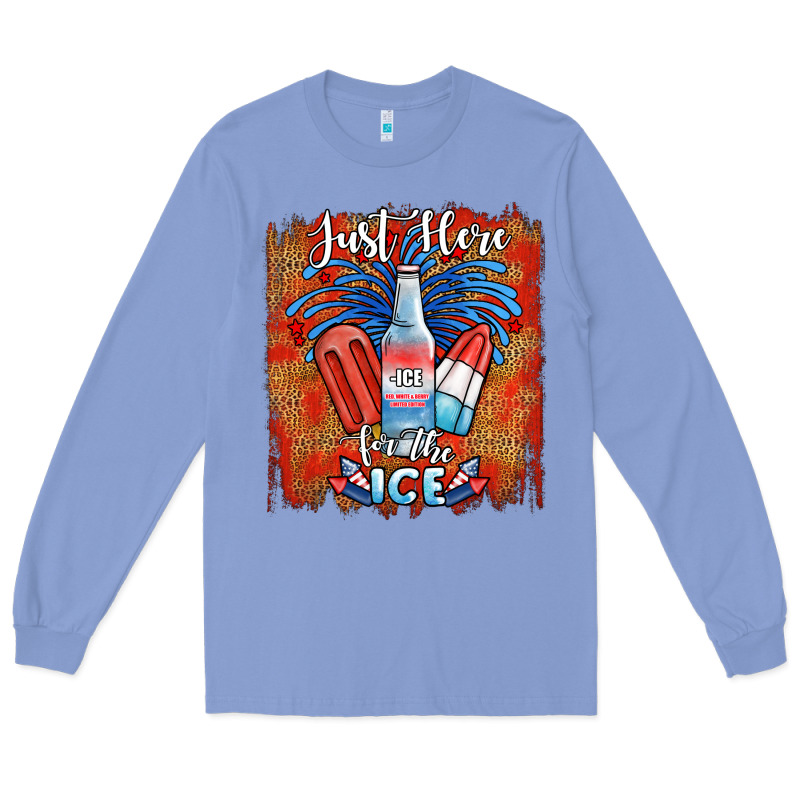 Just Here For The Ice Long Sleeve Tee by JahusDesignShop | Teevron
