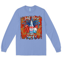 Colony Blue just here for the ice Long Sleeve Tee - JahusDesignShop