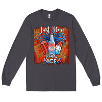 Smoke just here for the ice Long Sleeve Tee - JahusDesignShop