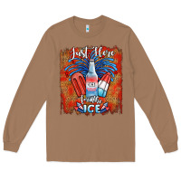 Toasted Coconut just here for the ice Long Sleeve Tee - JahusDesignShop
