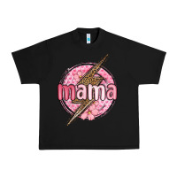 Black mama lightning bolt valentine s day Urban Heavy Tee - MaliasSmallBusiness