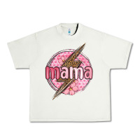 Pistachio mama lightning bolt valentine s day Urban Heavy Tee - MaliasSmallBusiness