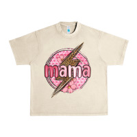 Sandshell mama lightning bolt valentine s day Urban Heavy Tee - MaliasSmallBusiness