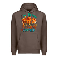Coffee i was thinner before thanksgiving dinner Premium Hoodie - CowGirlArtShop