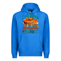 True Royal i was thinner before thanksgiving dinner Premium Hoodie - CowGirlArtShop
