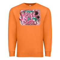 Carrot i wear pink for my sister Premium Sweatshirt - CowGirlArtShop
