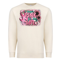 Sandshell i wear pink for my sister Premium Sweatshirt - CowGirlArtShop