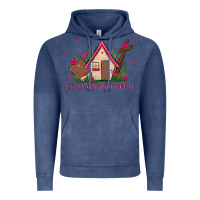 Church Is My Happy Place Vintage Hoodie | Teevron