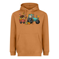 Meerkat thanksgiving tractor Heavyweight Hoodie - CowGirlArtShop