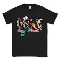 Black love nurse Classic Tee - NancyCooperArtShop