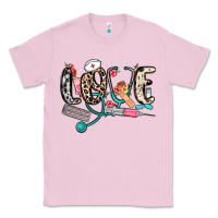 Bubblegum Pink love nurse Classic Tee - NancyCooperArtShop