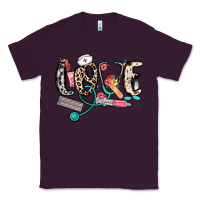 Plum love nurse Classic Tee - NancyCooperArtShop