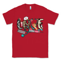 Red love nurse Classic Tee - NancyCooperArtShop