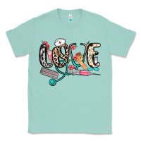 Seafoam love nurse Classic Tee - NancyCooperArtShop
