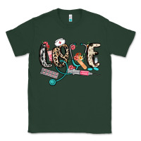 Sports Green love nurse Classic Tee - NancyCooperArtShop