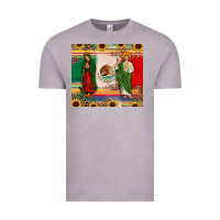 Vintage Zinc mexico flag our lady of guadalupe san judas sunflower Vintage Tee - JahusDesignShop