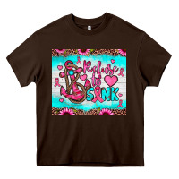Chocolate Brown refuse to sink Heavy Core Tee - JahusDesignShop