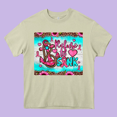 Refuse To Sink Heavy Core Tee Designed By Jahusdesignshop