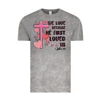 Cloud Rock we love because he first loved us Vintage Tee - MaliasSmallBusiness