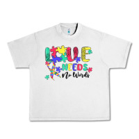 Lunar Rock love needs no words autism Urban Heavy Tee - MaliasSmallBusiness