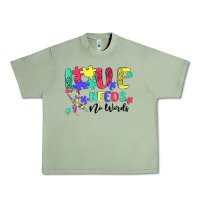 Oil Green love needs no words autism Urban Heavy Tee - MaliasSmallBusiness