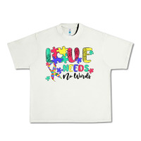 Pistachio love needs no words autism Urban Heavy Tee - MaliasSmallBusiness