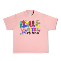 Salmon love needs no words autism Urban Heavy Tee - MaliasSmallBusiness