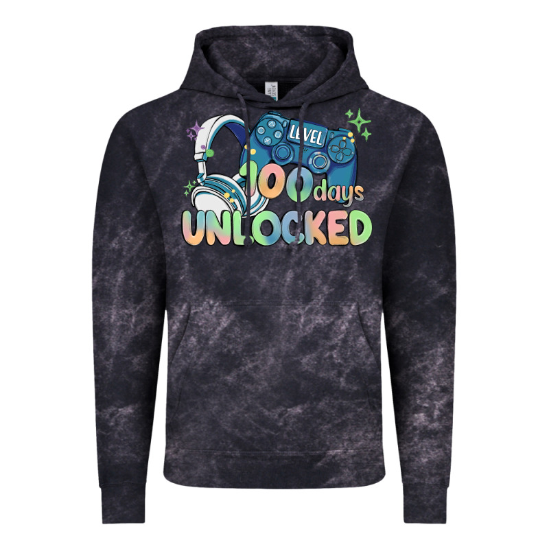 Level 100 Days Unlocked Vintage Hoodie by MaliasSmallBusiness | Teevron