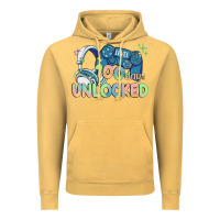 Vintage Mustard level 100 days unlocked Vintage Hoodie - MaliasSmallBusiness