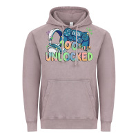 Vintage Zinc level 100 days unlocked Vintage Hoodie - MaliasSmallBusiness