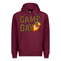 Burgundy game day lacrosse Premium Hoodie - JahusDesignShop