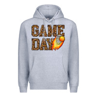 Heather Grey game day lacrosse Premium Hoodie - JahusDesignShop