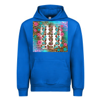 Cobalt teacher gemstone and pink flower tumbler Urban Hoodie - BundleAndBundleShop