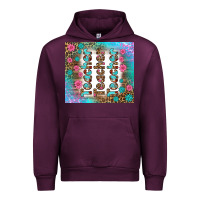 Mauve Wine teacher gemstone and pink flower tumbler Urban Hoodie - BundleAndBundleShop