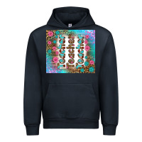 Navy teacher gemstone and pink flower tumbler Urban Hoodie - BundleAndBundleShop