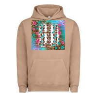Pigment Burro teacher gemstone and pink flower tumbler Urban Hoodie - BundleAndBundleShop