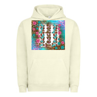 Pigment Pistachio teacher gemstone and pink flower tumbler Urban Hoodie - BundleAndBundleShop