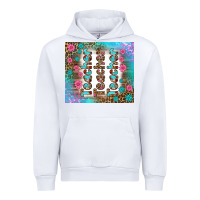White teacher gemstone and pink flower tumbler Urban Hoodie - BundleAndBundleShop